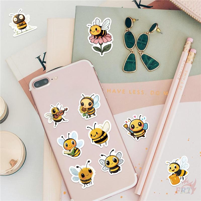 500 Buc/Rola Q Autocolante Amuzante cu Albine Recompense pentru Copii - DIY Albume Scrapbook Decor Etichete de Sigiliu Decalcomanii