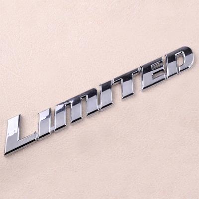 CITALL Car 3D Chrome ABS Badge Sticker Luxury LIMITED Edition Letter Emblem Logol Fit