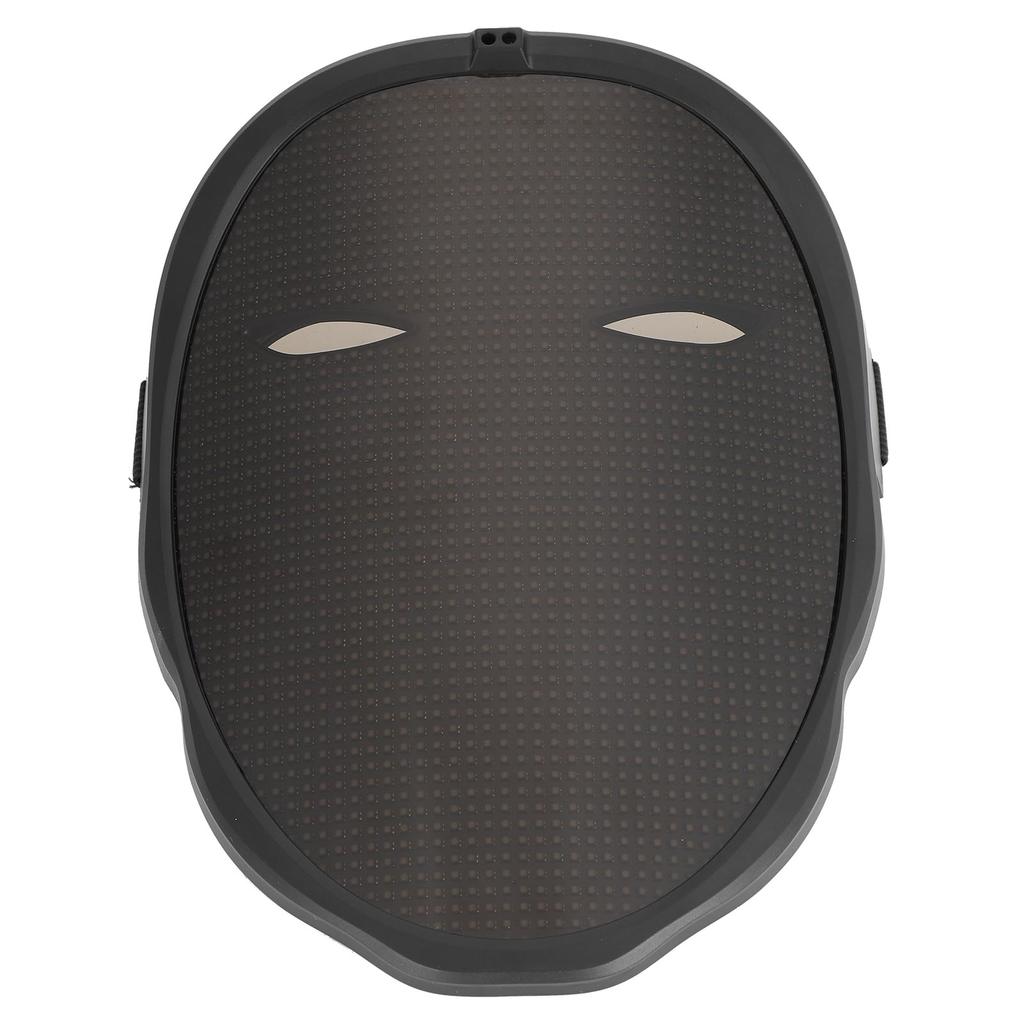 LED Full Color Face Cover Luminous Props for Halloween Christmas Bar Concert Decoration