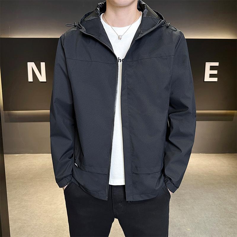 Jacket Men's Color Blocking 2025 Autumn and Winter New Men's Youth Windproof Fashion Casual Top Jacket Trend