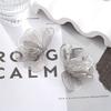 Metal Hollowed Out Flowers Geometric Stud Earrings for Women New Simple Trend Design Jewelry Party Accessories DIGADAGUZAA