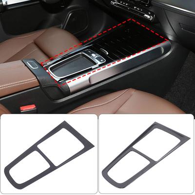 For Mercedes Benz B-Class GLB 2024-2025 ABS Carbon Fiber Car Control Panel Decorative Stickers Car Interior Accessories
