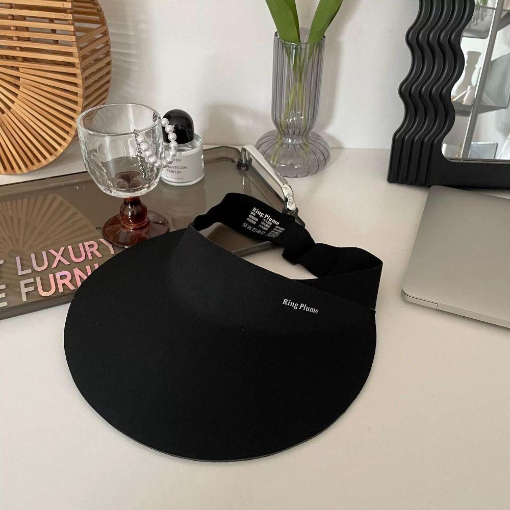 Ice Silk Summer Sun Hat UV Protection Visor Cap Fashion Sunscreen Empty Top Cap  Travel