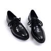 Niche Design Upturned Model Wizard Shoes Men'S Pointed Leather Shoes High Heel Thick Sole Derby Shoes Heightening Casual Leather Shoes