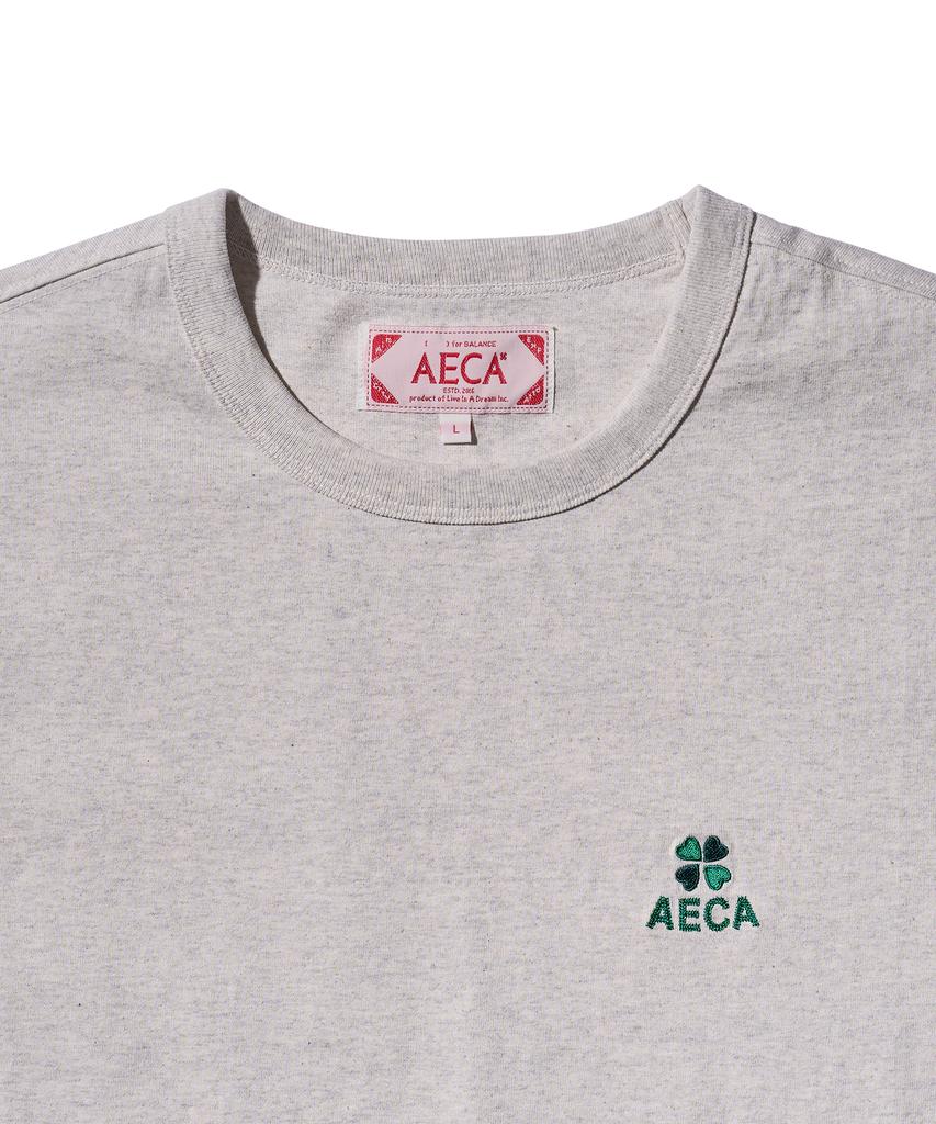 AECA Everyday Aeca Clover Half Sleeve Tee-Oatmeal