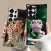 Lizards Geckos Cute Pet Plating Phone Case For Samsung Galaxy S24 S25 FE S26 Edge S23 Ultra S22 S21 Plus S20 Anti-Fall Airabag C