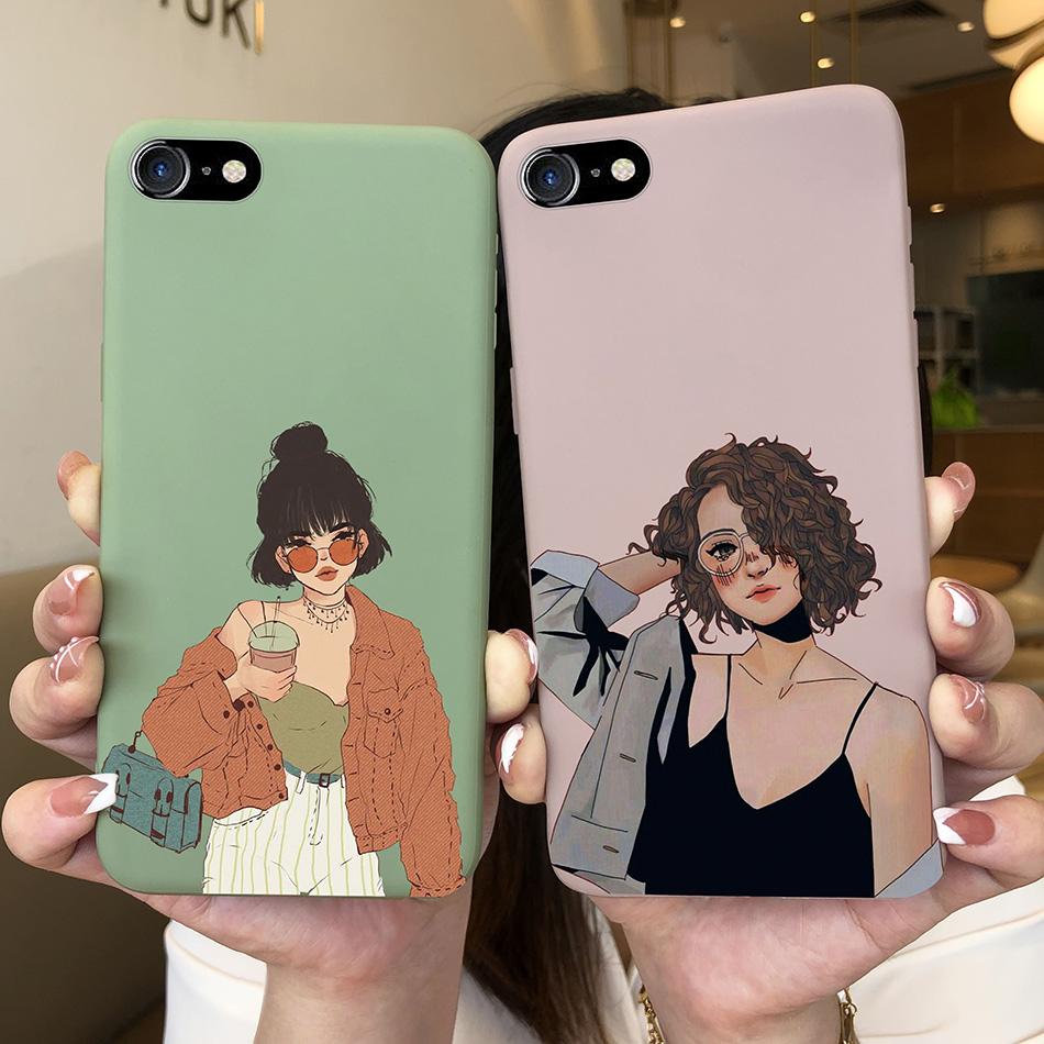 Per Apple iPhone SE 2020 2022 Custodia Silicone Carina TPU Morbida Custodia per Telefono per iPhone SE 2020 SE2 SE3 Cover Posteriore Bumper Custodie Fundas