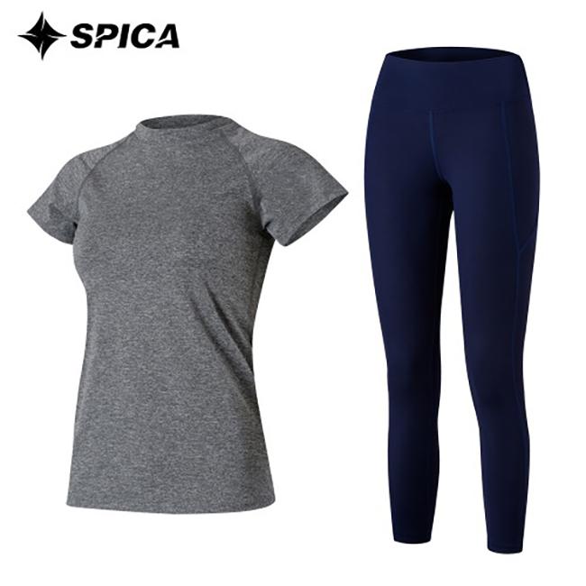 Seupika Yoga Set T-Shirt Leggings Spa501504