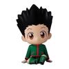 Full-time hunter peripheral sitting hunter figure anime cartoon Xiaojieqi Yekula pickamaki doll toy