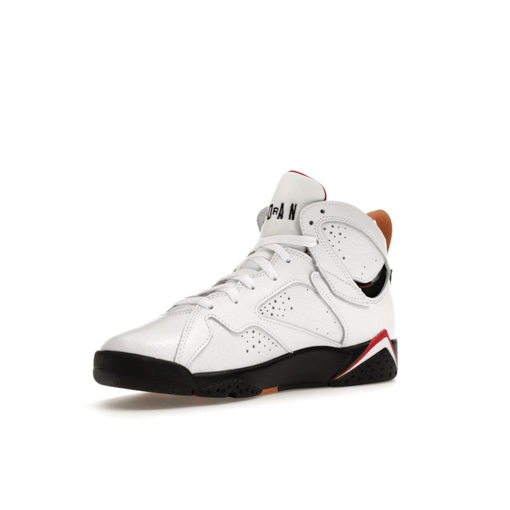 Air Jordan 7 Retro GS Cardinal 2022 Kids Sneakers White Black Cardinal-Red DQ6040-106