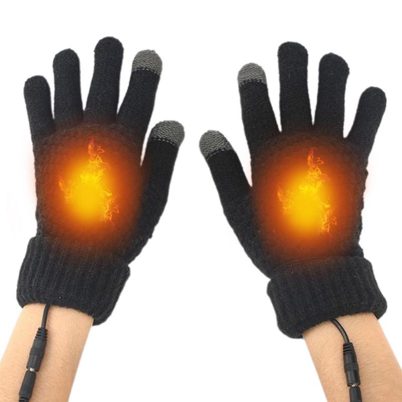 Buy Electric Heated Gloves Hand Warmer Glove With Screen Touching