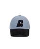 ONRIDPROJECT Applique Symbol Corduroy Two-Tone Ball Cap - Sky Blue