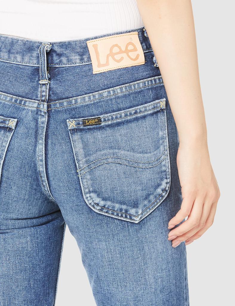 Lee Tapered Size LL2633 Women's Jeans, Blue, XS,