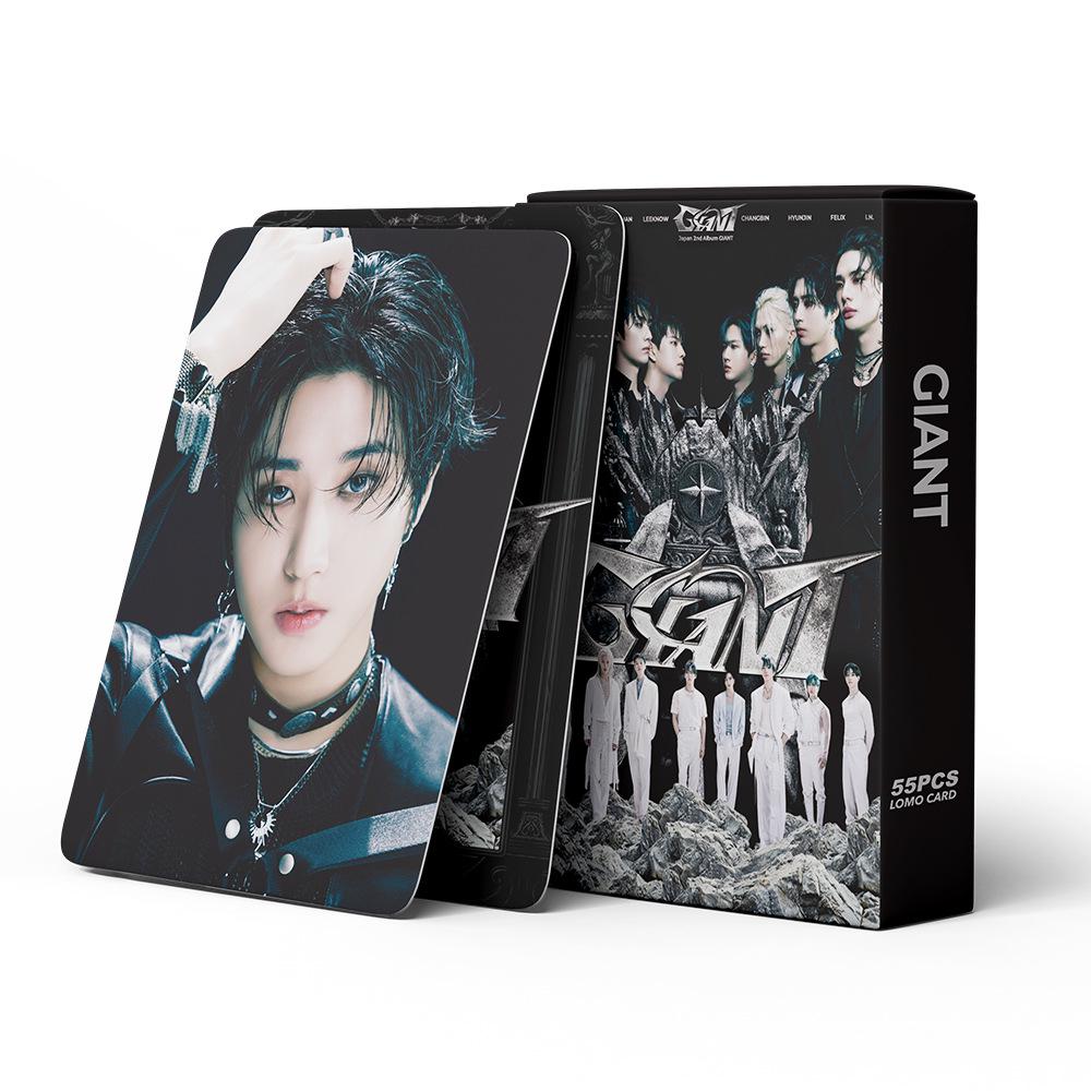 SKids 2nd Japan Album Photo Card: Bang Chan, Lee Know, Seo Chang Bin, Hwang Hyun Jin KPOP Card