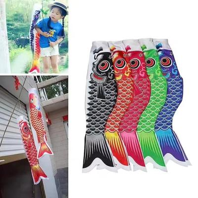 Home Decoration Carp Flag Japan Style Windsock Streamer New Wind Chimes Flag