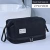 Men Travel Toiletry Bag With Dry Wet Separation And Waterproof Nylon Material For Business Trips