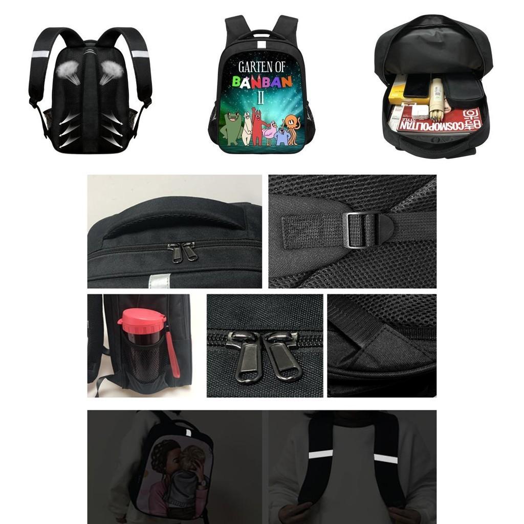 Garten Of Banban 14in Backpack School Bag Waterproof Student Travel Gifts