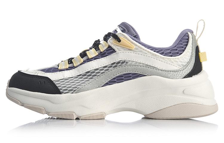 Li Ning Aurora WindWalker Нескользящие, Износостойкие, Сбалансированные, Дышащие Низкие Массивные Кроссовки Женские AGCQ064-1 36