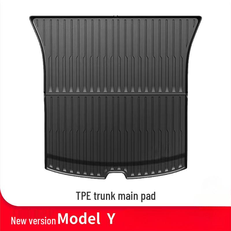Custom TPE Trunk Mat for Tesla Model Y/3 - Front & Rear Cargo Protection