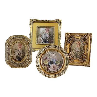 Picture Frame Embossed Living Room Photo Gallery Bedroom Baroque Photo Frame