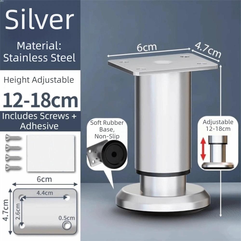 Adjustable Height Furniture Support Legs Heavy-Duty Bed Beam Support Leg  Bed Bottom