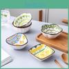 Creative Dish American Style Small Sauce Bohemian Style Geometric Pattern Small Dish Kitchen Practical Seasoning Tool Tablewear