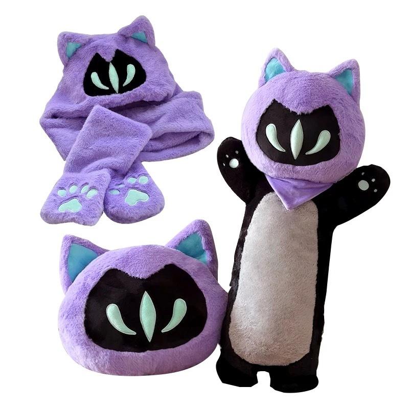 New Doll Fearless Contract Shadow Cat Wa Roland OMEN Doll Plush Cute Doll