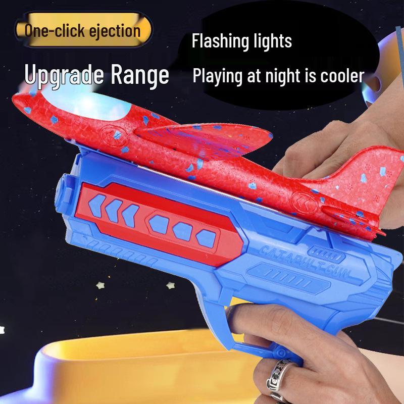 

Kids Foam Airplane Launcher: Outdoor Hand-Thrown Flying Toy