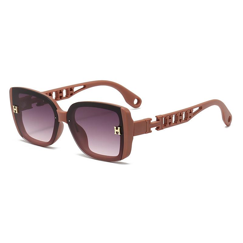 Summer new high-end anti-ultraviolet hollow foot sunglasses sunglasses women's high-end sunglasses women
