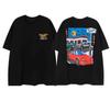 Rare 2026 Summer American Retro Minimalist Letter Logo Funny Cotton Print New Men's and Women's Loose Personaliz