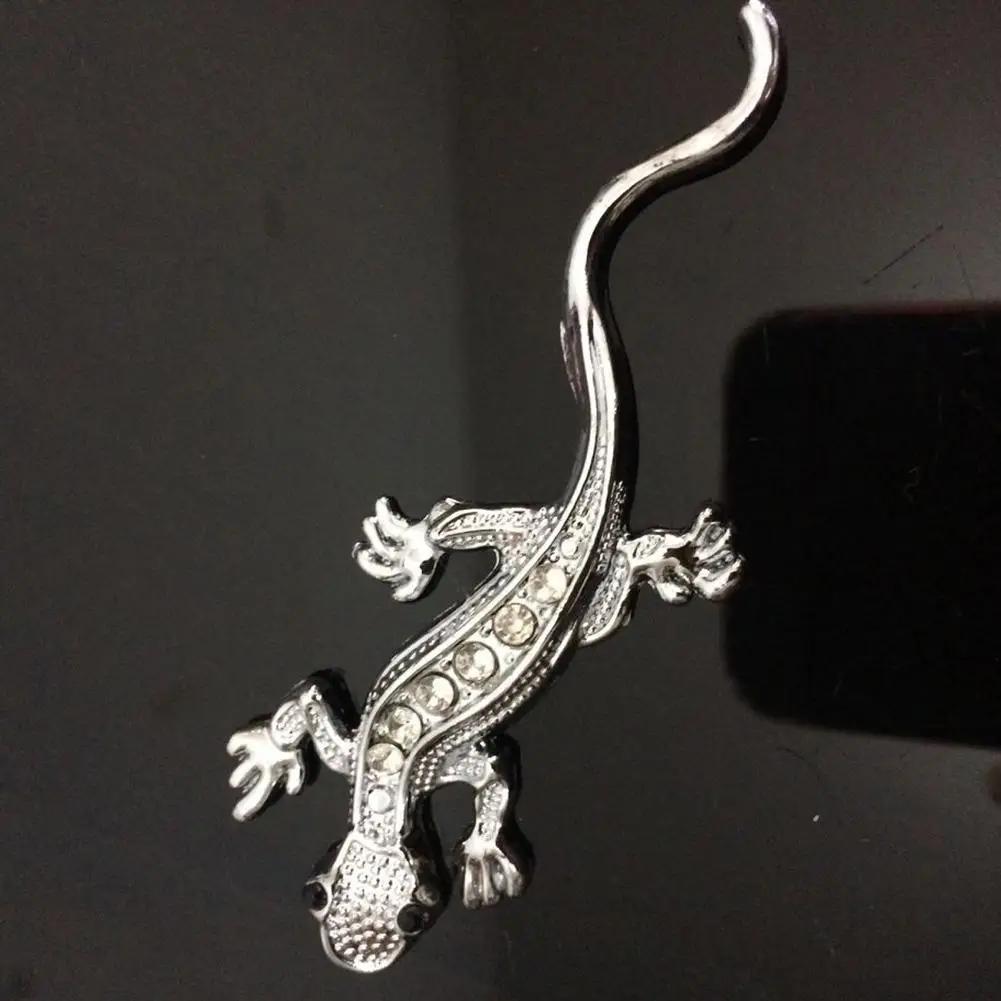 Car 3D Sticker Diamond Gekko Japonicus Auto Motorcycle Emblem Badge Car Metal Decals Car Window Sticker Decor for Accessories