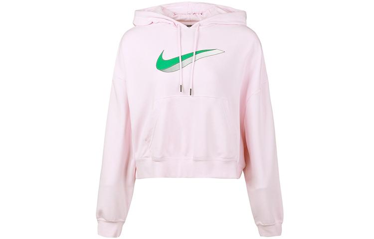 Nike Sweatshirts Women s Pink Hooded Moderate Regular CU5109-663 L