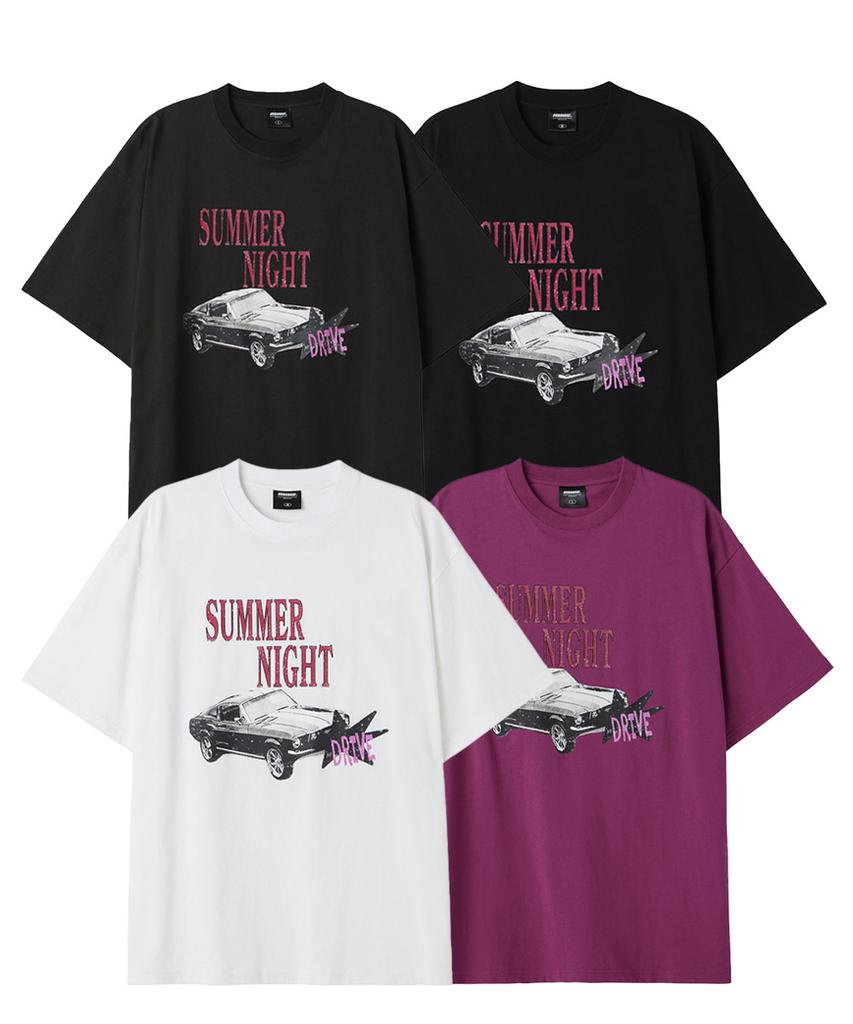 URBANAGE [Set] Essential Graphic Oversized Short Sleeve 8 Types (Select 2)