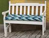 Vargottam Printed Outdoor  Bench  Cushion  Lounger Water Resistant Lounger  Bench  Seat Garden Furniture Patio Front Porch Decor and Outdoor