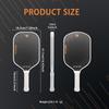 CRBN Co-brand Gen5 Hot Press Toray T700 Carbon Fiber Pickleball Paddle TruFoam Foam Core Professional Tournament Racket
