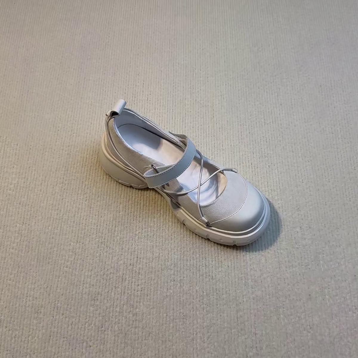 

Platform Mary Jane Small Leather Shoes Children s British Style Spring and Autumn 2025 Fashion Versatile New Loafer Single Shoes Tide 35