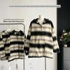 Xin Xing Little Witch Cape Coat for Women - Age-Reducing Gentle Style Wool Outerwear, 2024 Winter