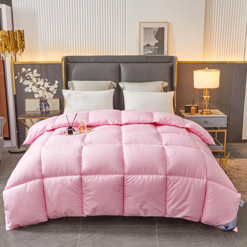 Luxury Pure Cotton Down Velvet Quilt – Thickened for Winter, Ideal for Five-Star Hotels, Perfect for Spring and Autumn