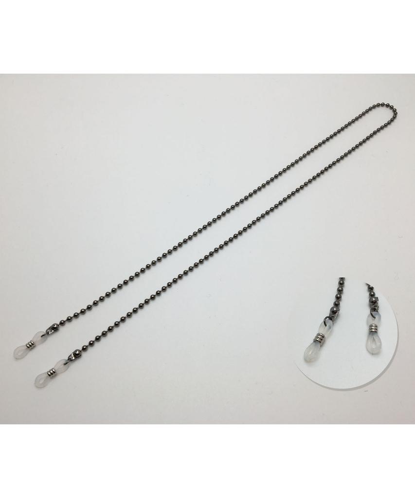 Segseuto [Eyeglass Chain][Surgical Steel] B-0030 Black