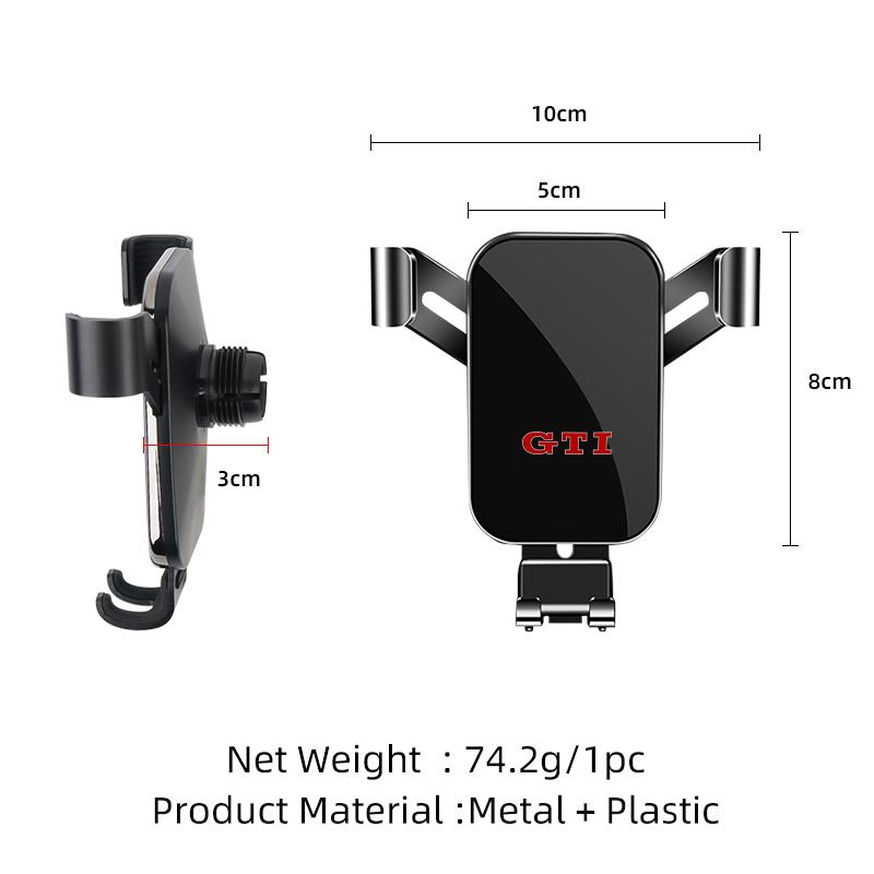 Car Phone Holder Air Vent Clip Navigation Stand Auto Interior Accessories For Volkswagen VW Golf Polo Tiguan T5 Passat b6 Jetta