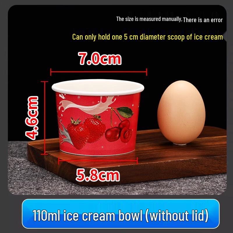 Disposable Ice Cream Paper Cups