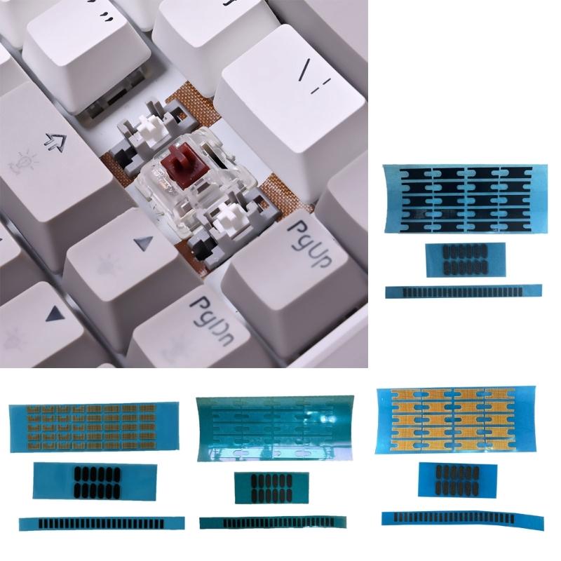 Mechanical Keyboard Steel Plate Satellite Shaft Repair Gasket Satellite Shaft Lower Pad Stabilizers Pad Repair Tool