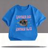 Another Oay Children Cartoon Print Tshirts Summer Girls Casual Fashion Kawaii Colorful Short Sleeve Tops Kids Tshirts