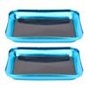 2PCS RC Model General Repairing Screw Tray 105x85mm Maintenance Tool Board AccessoryBlue