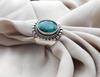 Emerald Ring 925 Sterling Silver Handmade Jewelry May Birthstone Gift