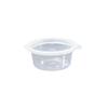 Disposable Round Plastic Sauce Cups with Lids