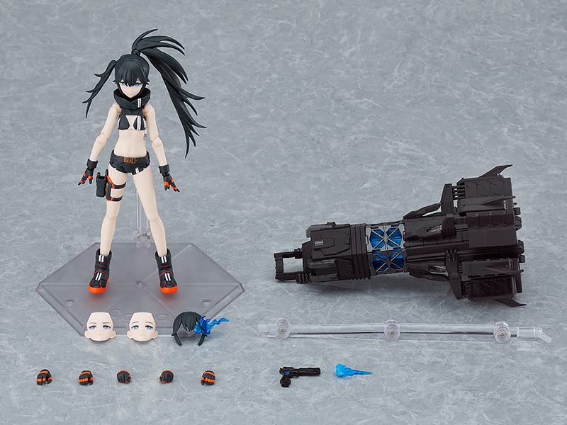 Figma Black Rock Shooter DAWN FALL Empress Rock plastová malovaná pohyblivá figurka [Black Shooter]