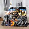 Cartoon T-Transformers Autobots Soft Flannel Blanket for Beds Bedroom Sofa Picnic,Throw Blanket for Cover Outdoor Leisure Gift