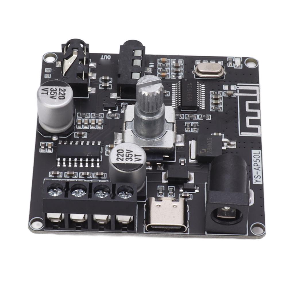 Bluetooth Amplifier Board High Power Dual Channel Stereo Digital Amplifier Module 2x50W DC12?24V