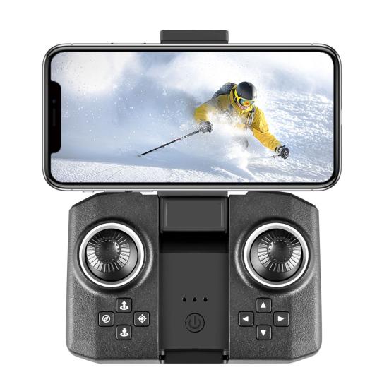 Remote Control Drone with 4K Dual Cameras Obstacle Avoidance Optical Flow Positioning Headless Kids Adults Beginner Foldable 2.4GHz RC Quadcopter Toy